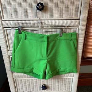 Green shorts